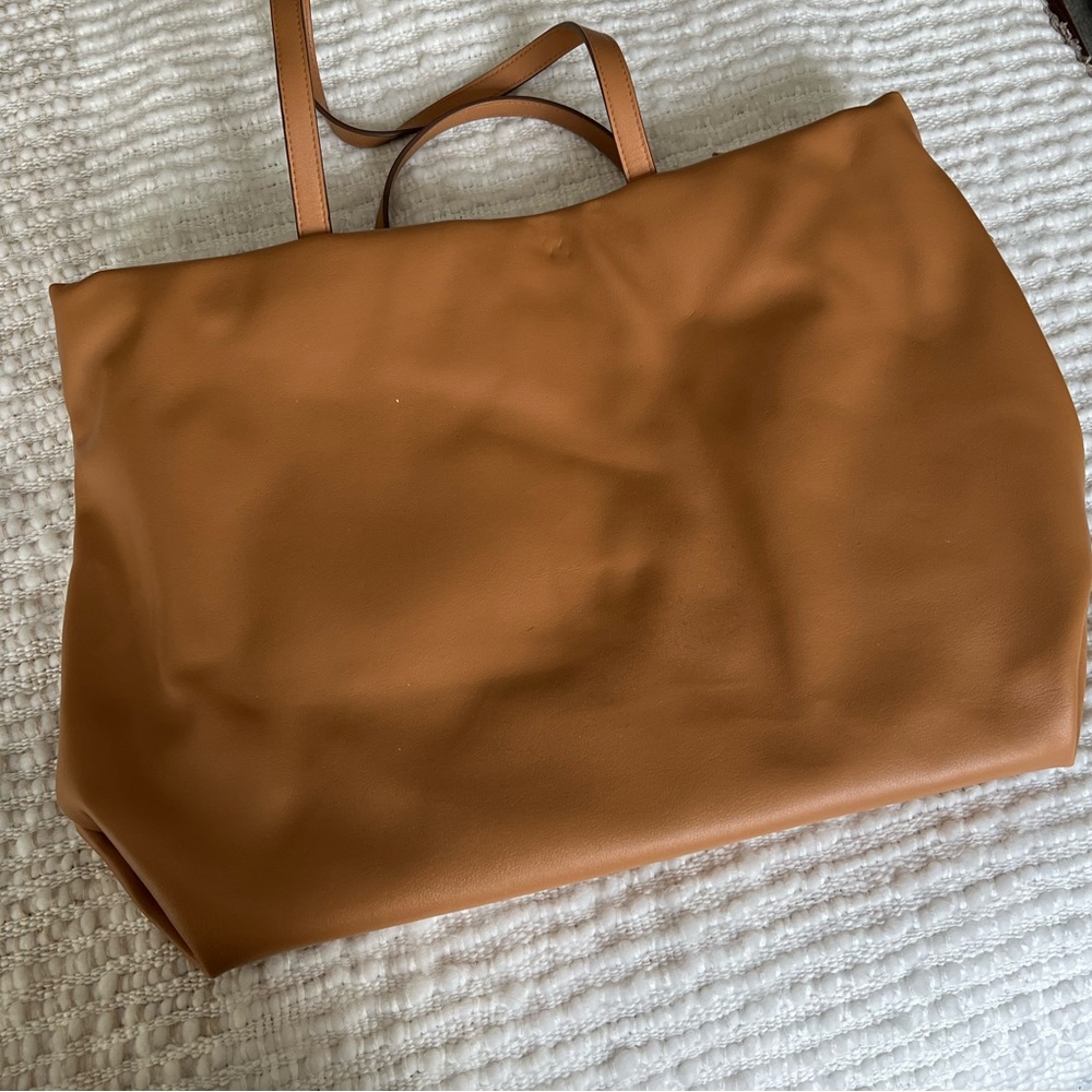 Laptop Tote Bag Brown